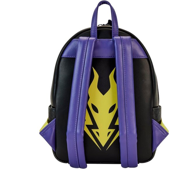 Loungefly Disney Maleficent Dragon Lenticular Glow in The Dark Mini Backpack main image 4